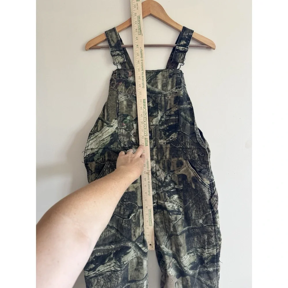 Insulated Mossy Oak Camo Bibs Outdoors Hunting Youth Warm Farm Chores Country